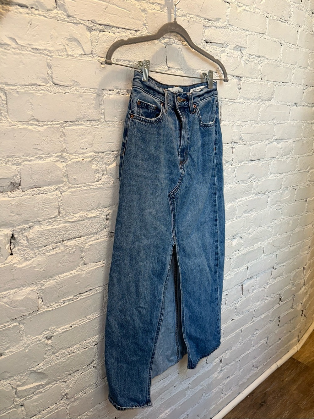 Denim Forum - The ‘90s Vintage Maxi Jean Skirt